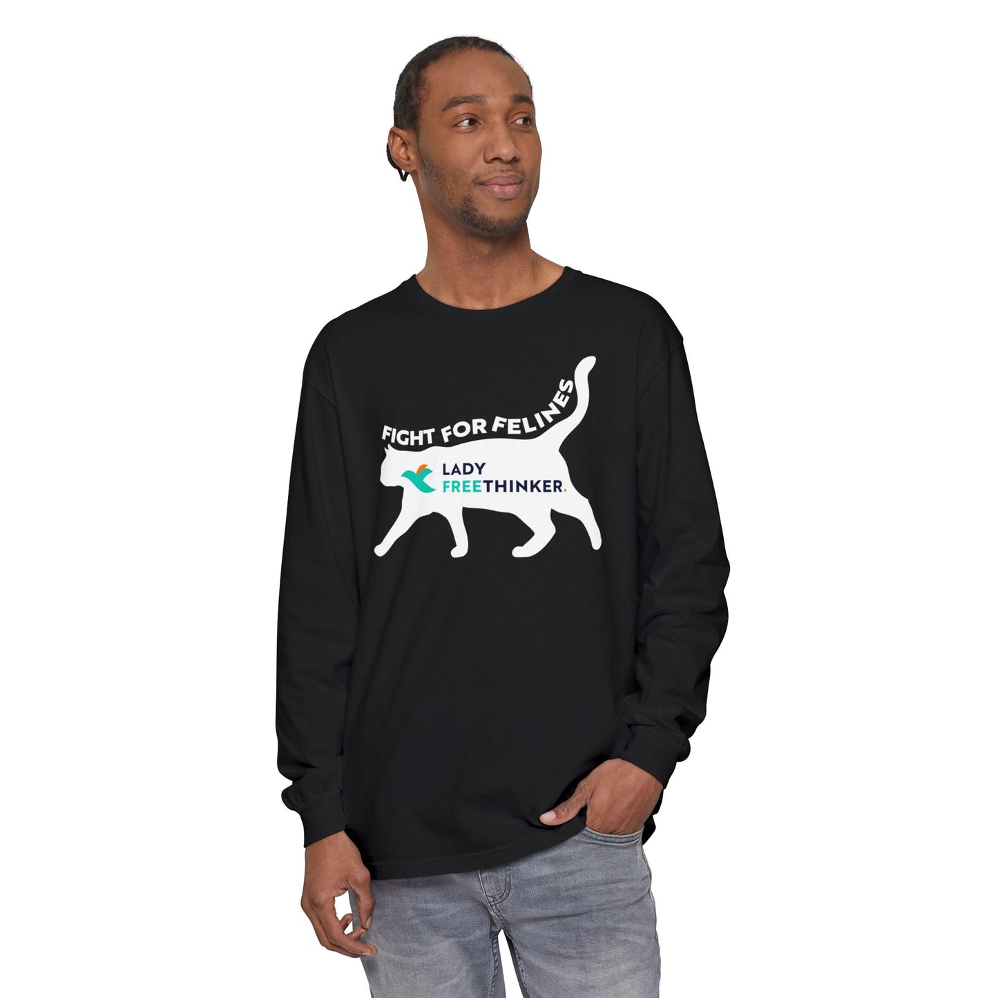 Fight For Felines Long Sleeve T-Shirt