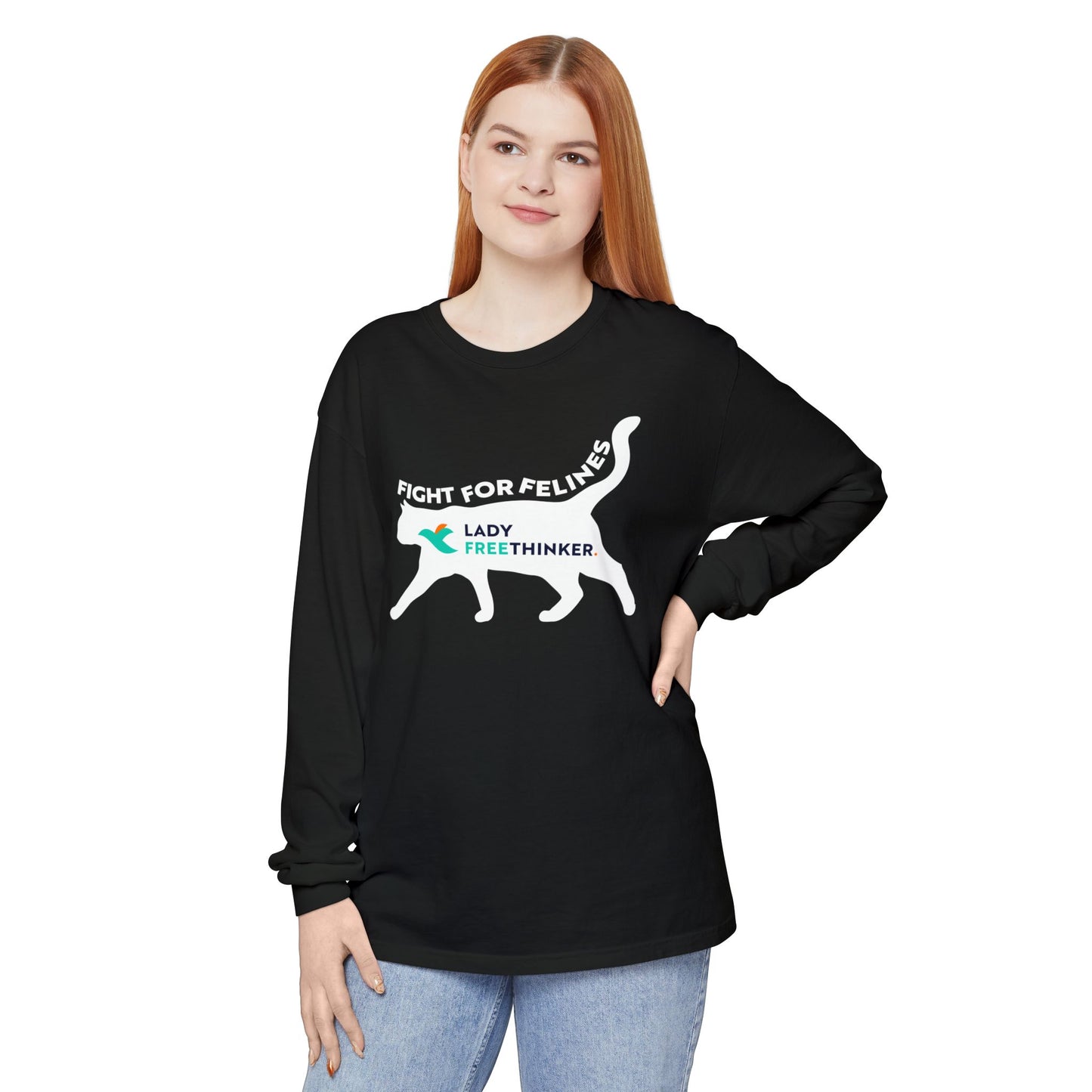 Fight For Felines Long Sleeve Shirt