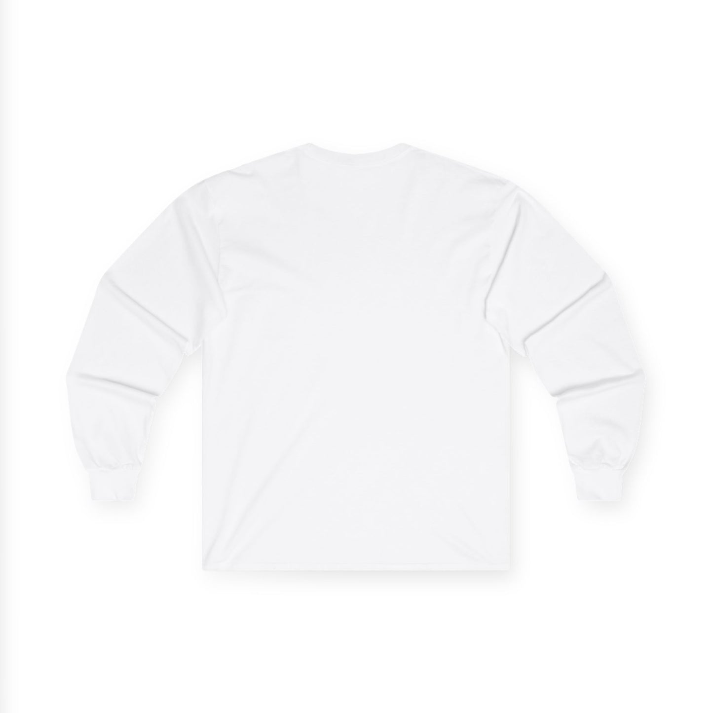 LFT Logo Unisex Ultra Cotton Long Sleeve Tee WHITE