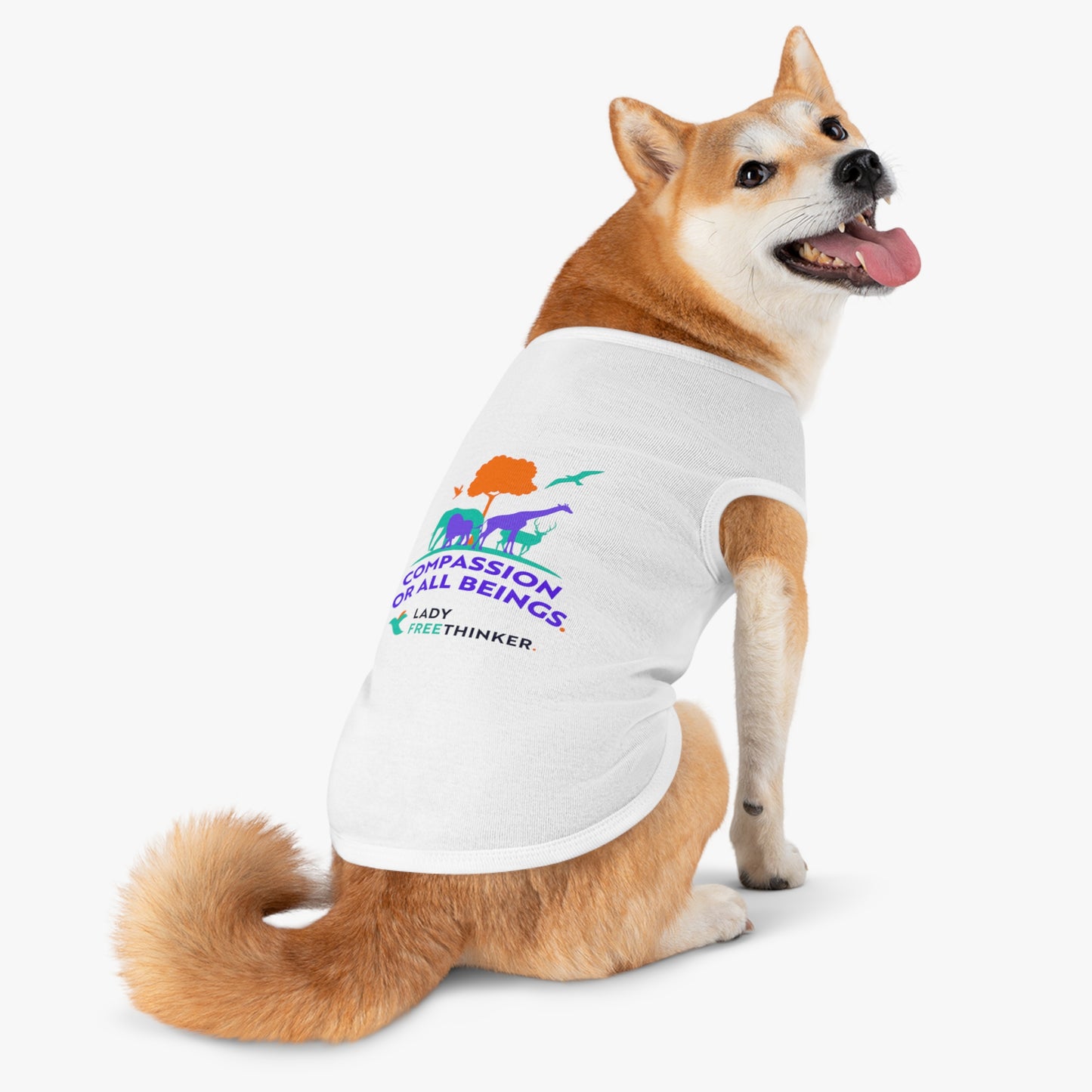 Compassion Pet Tank Top - Lady Freethinker Store