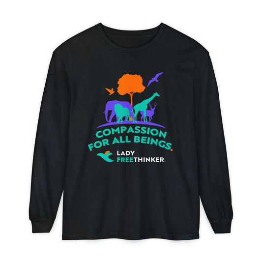 Compassion For All Beings Long Sleeve Shirt