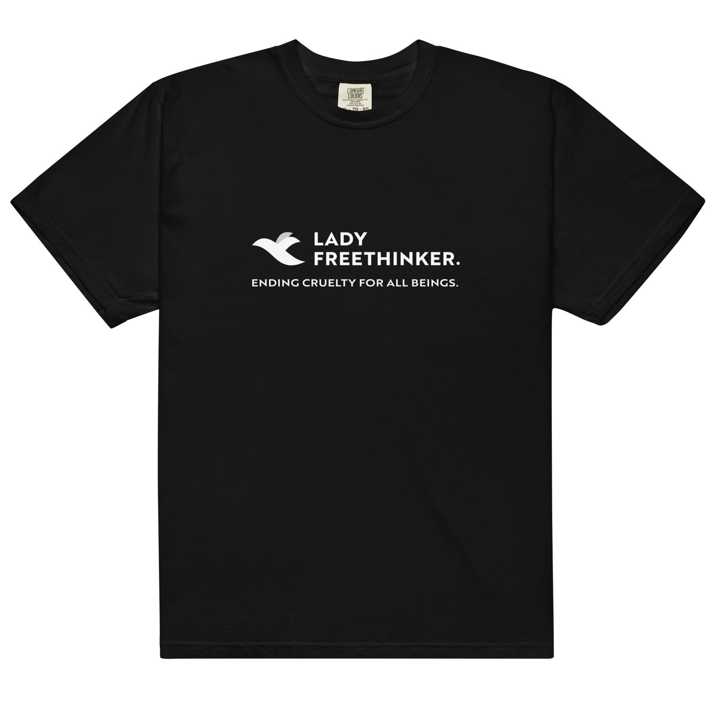 Unisex garment-dyed heavyweight t-shirt - Lady Freethinker Store