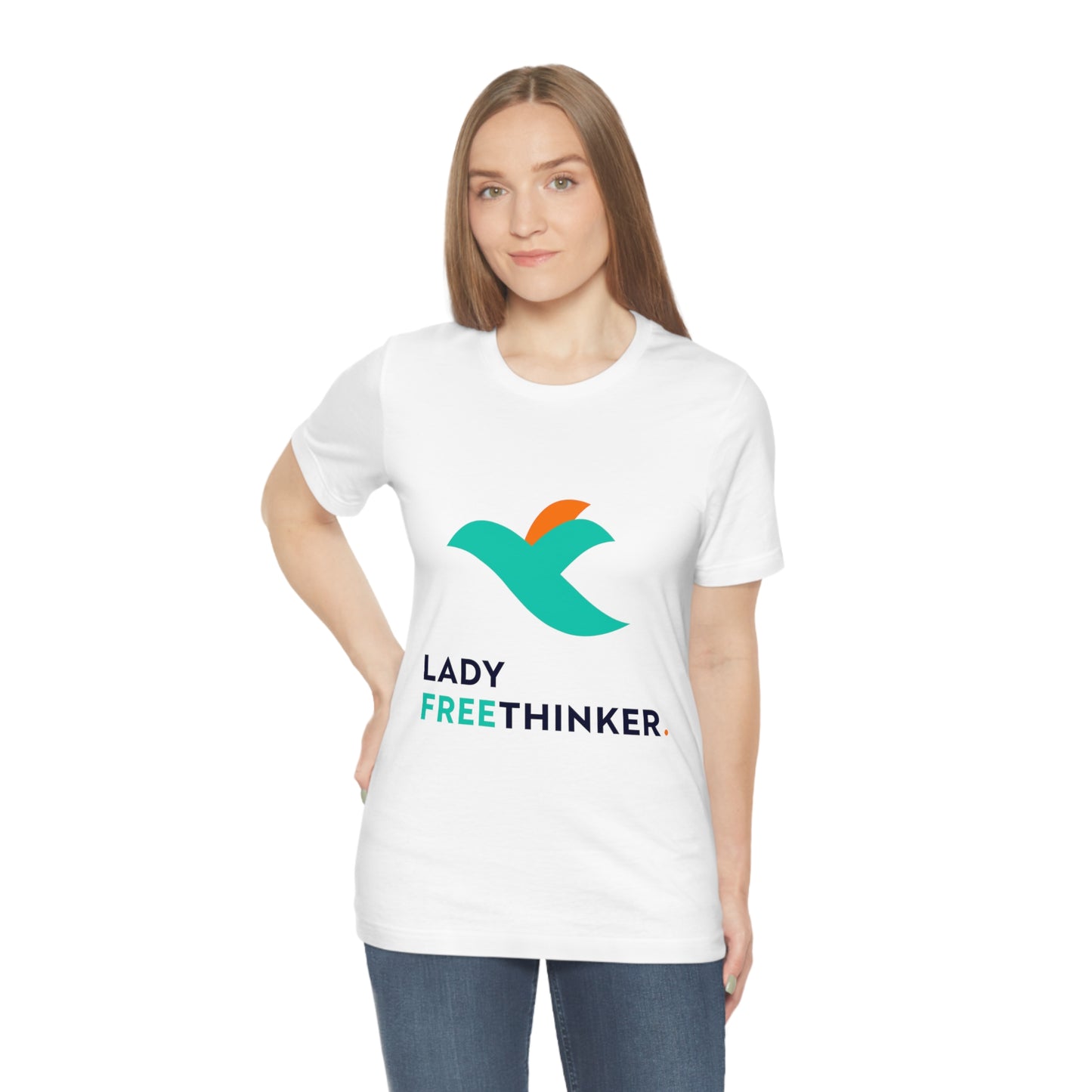 Lady Freethinker Logo Tee