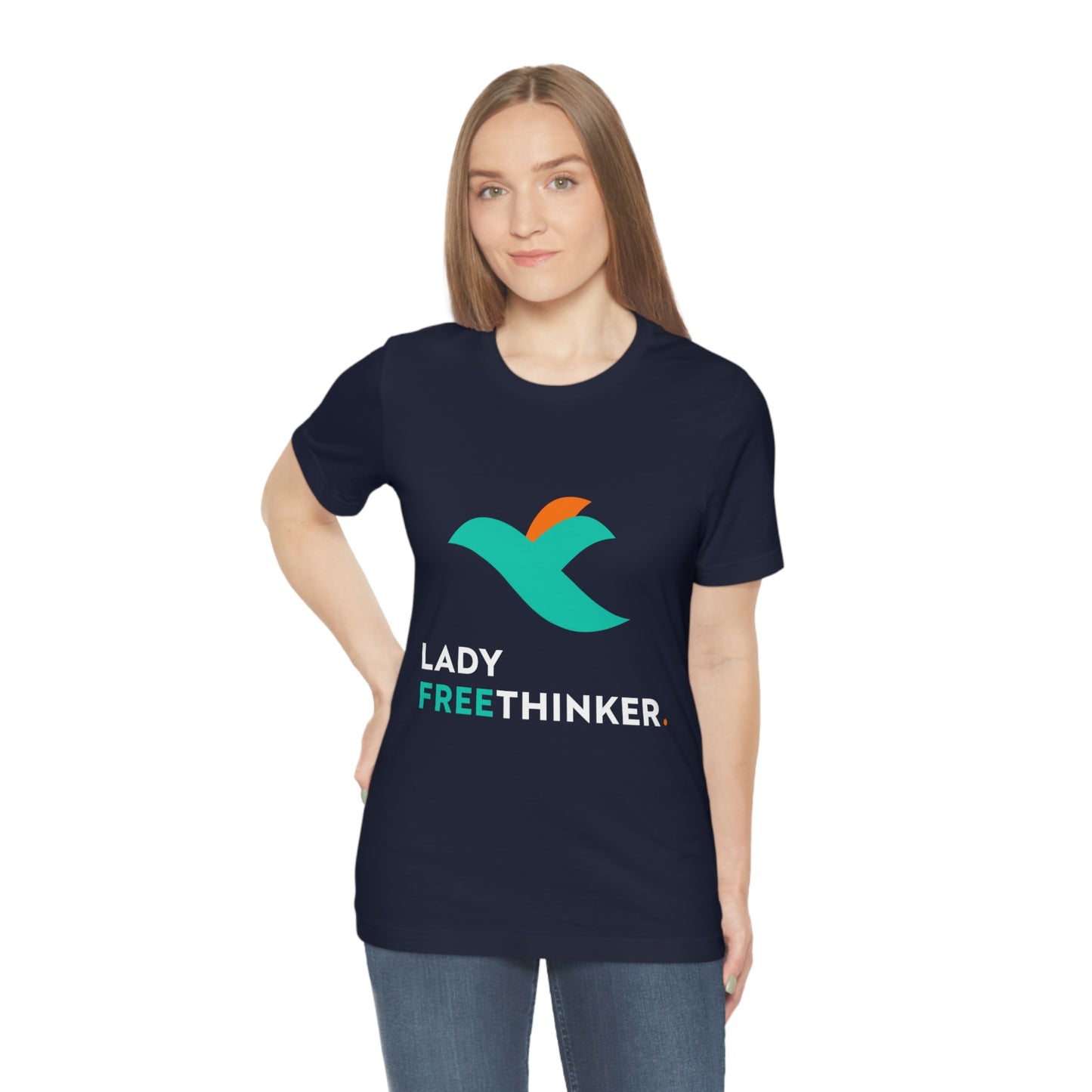 Lady Freethinker Logo Tee
