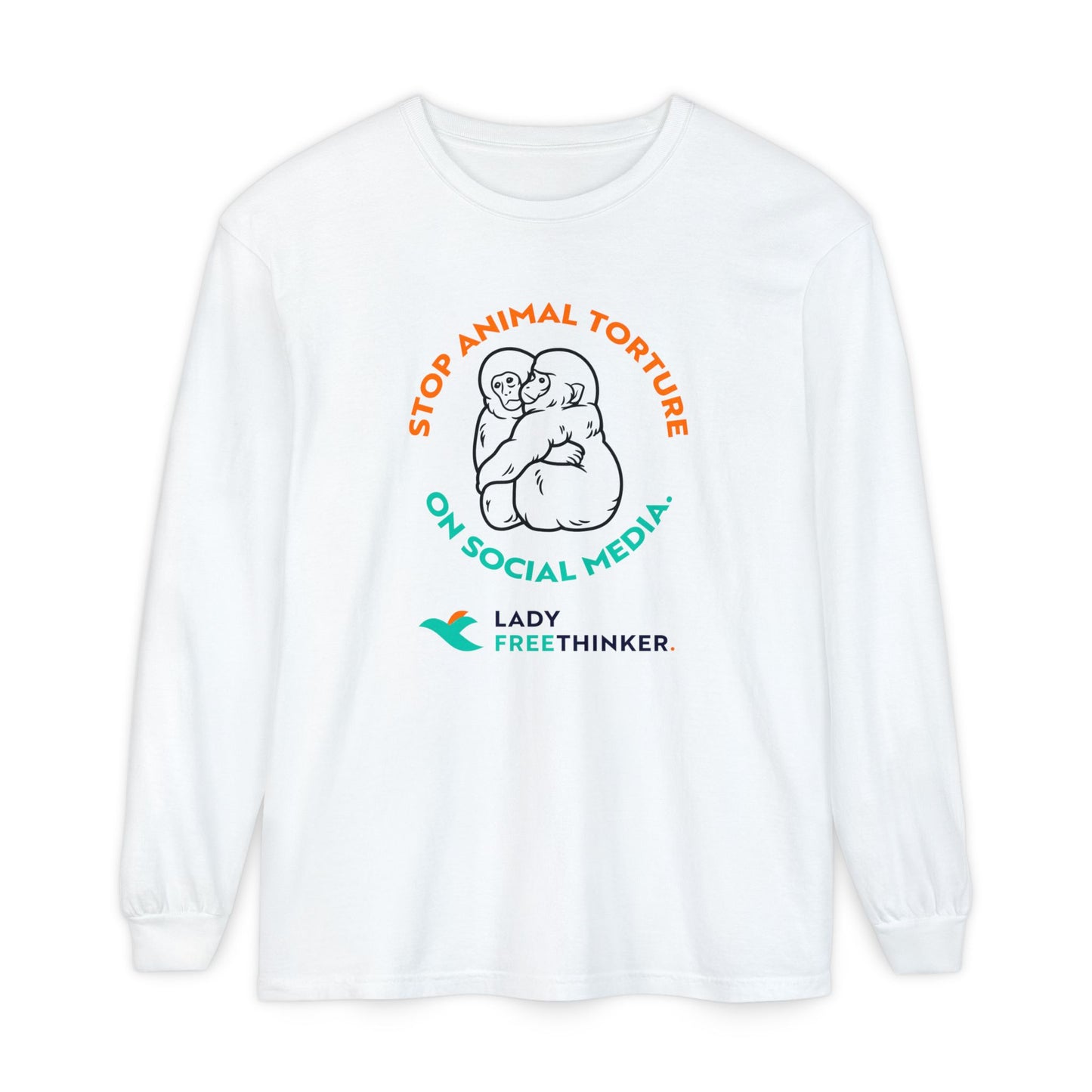 Stop Animal Torture Long Sleeve Shirt