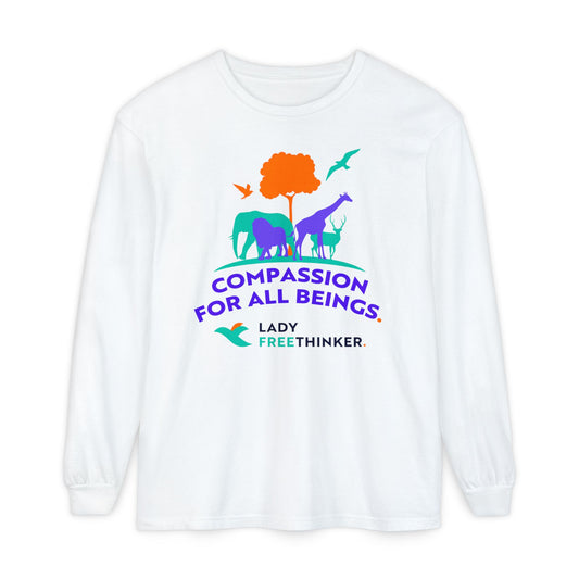 Compassion For All Beings Long Sleeve T-Shirt