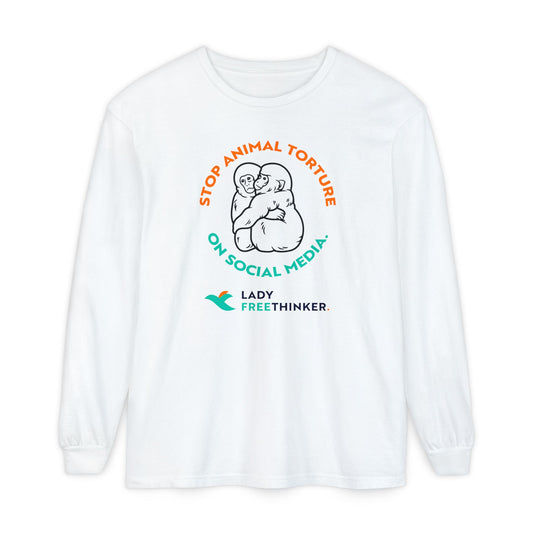 Stop Animal Torture Long Sleeve T-Shirt