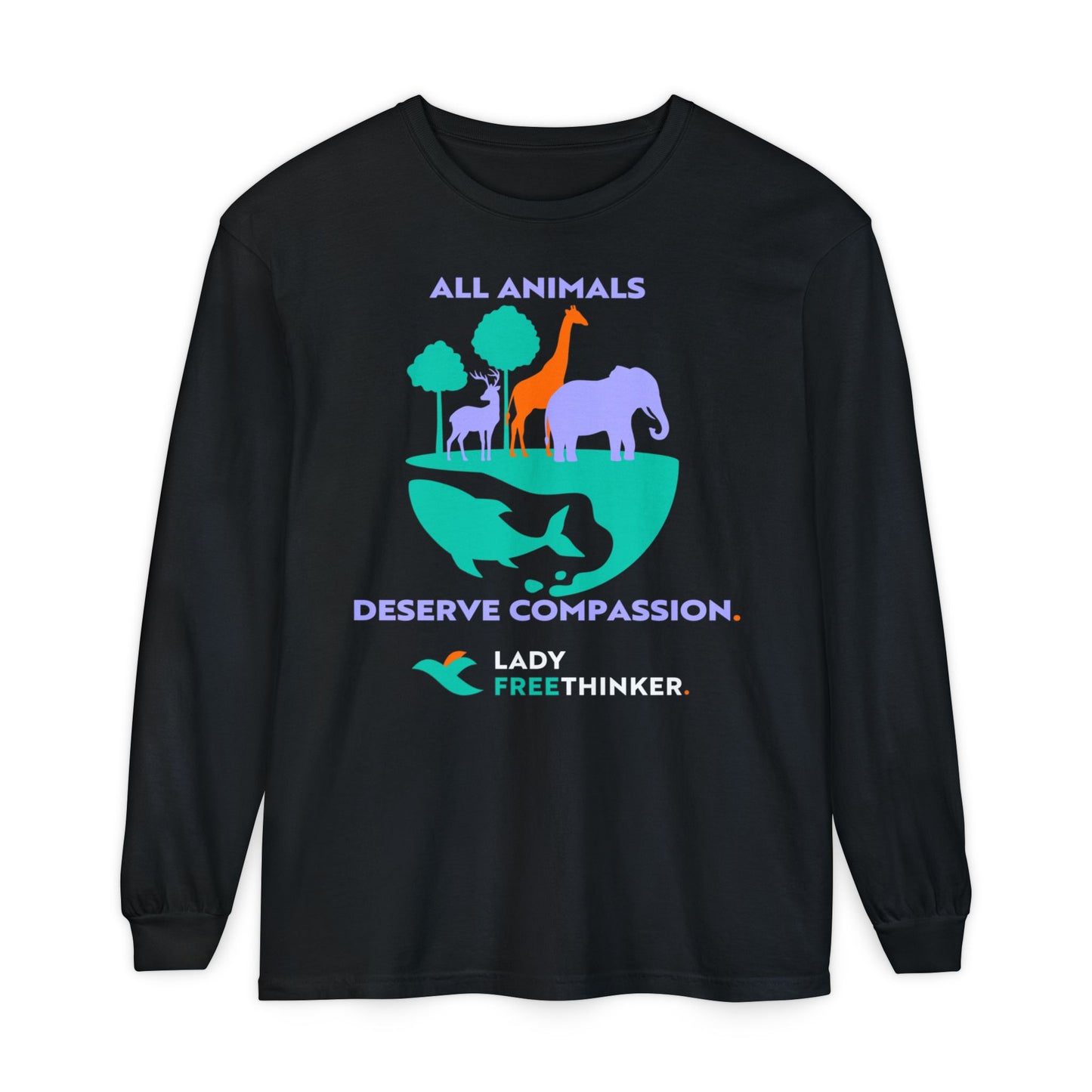 All Animals Long Sleeve T-Shirt