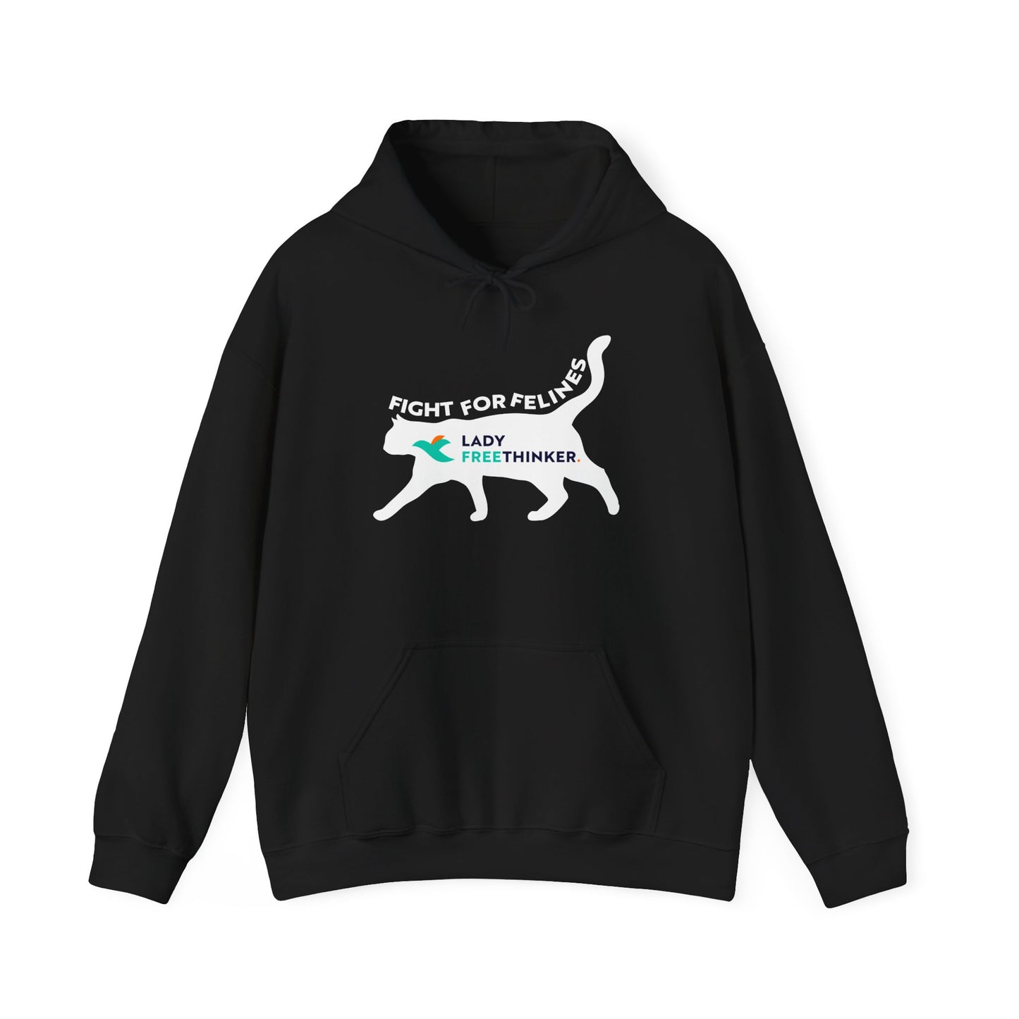 Fight For Felines Hooded Sweatshirt