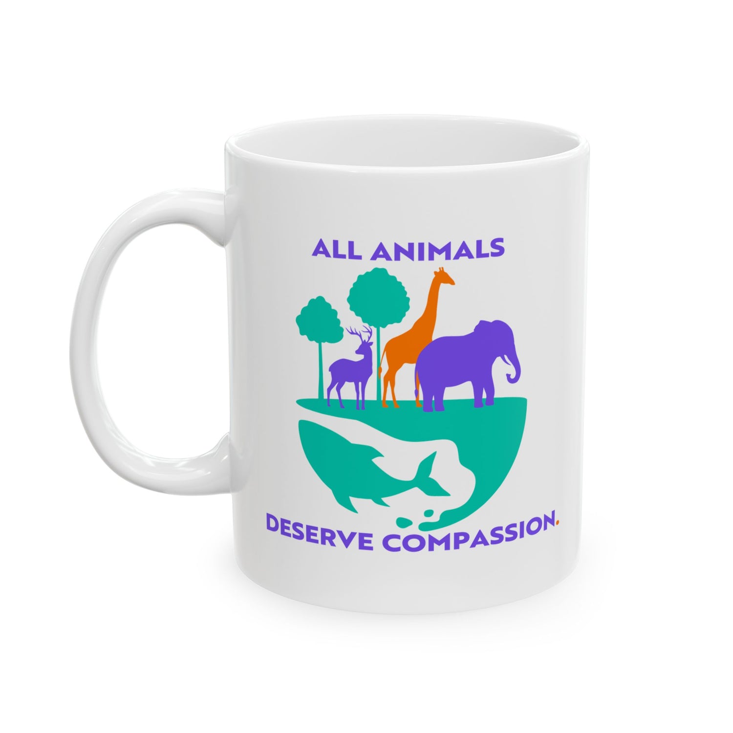 All Animals Ceramic Mug - Lady Freethinker Store