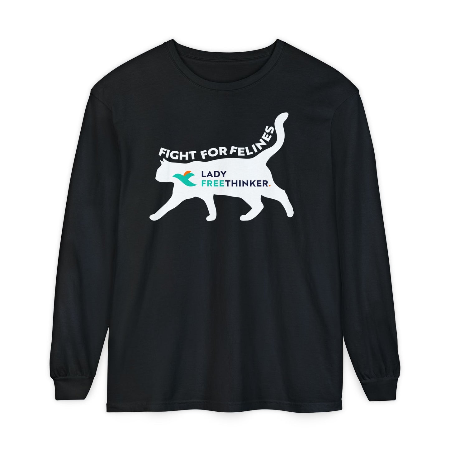 Fight For Felines Long Sleeve T-Shirt