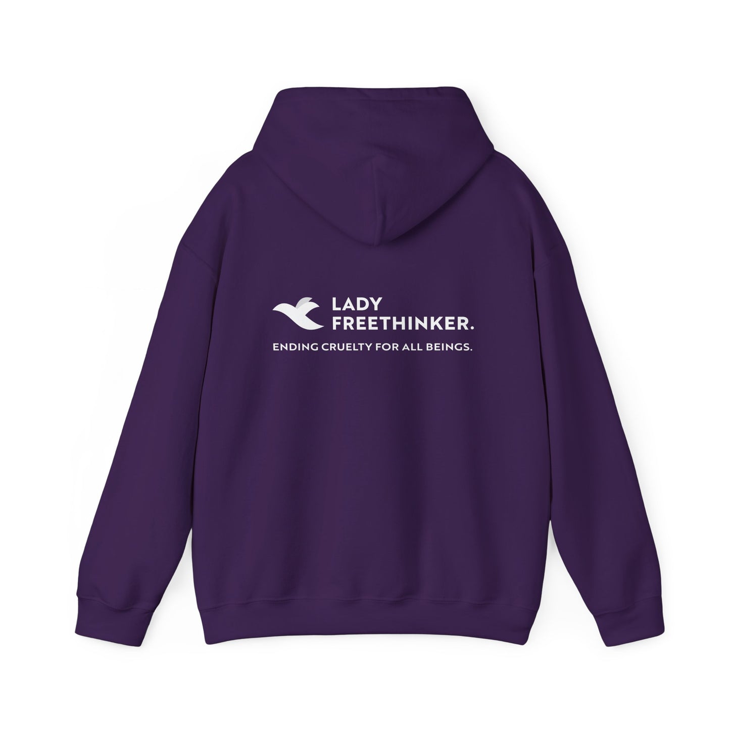 Unisex Hoodie w/ Abbreviated Logo Front