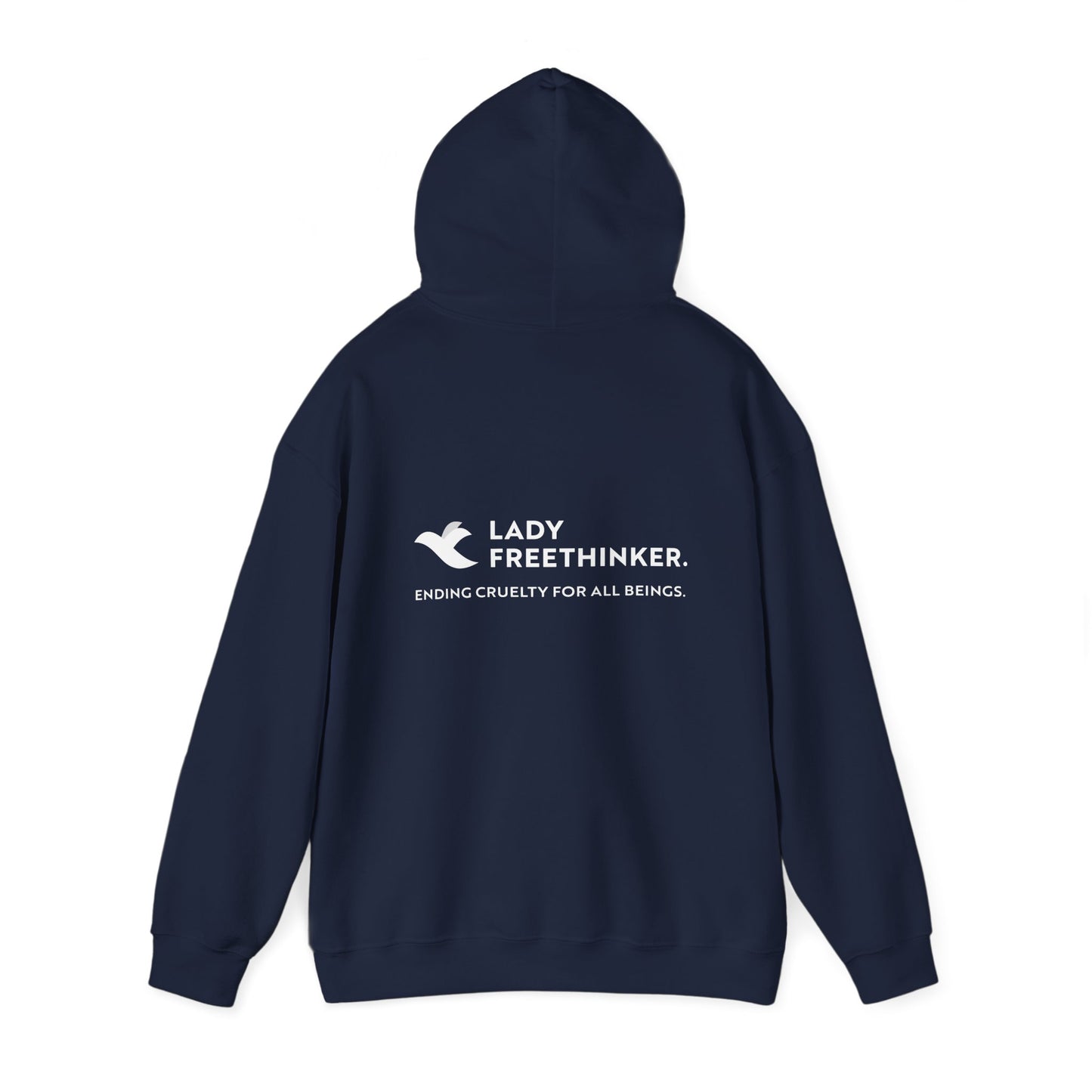 Unisex Hoodie w/ Abbreviated Logo Front