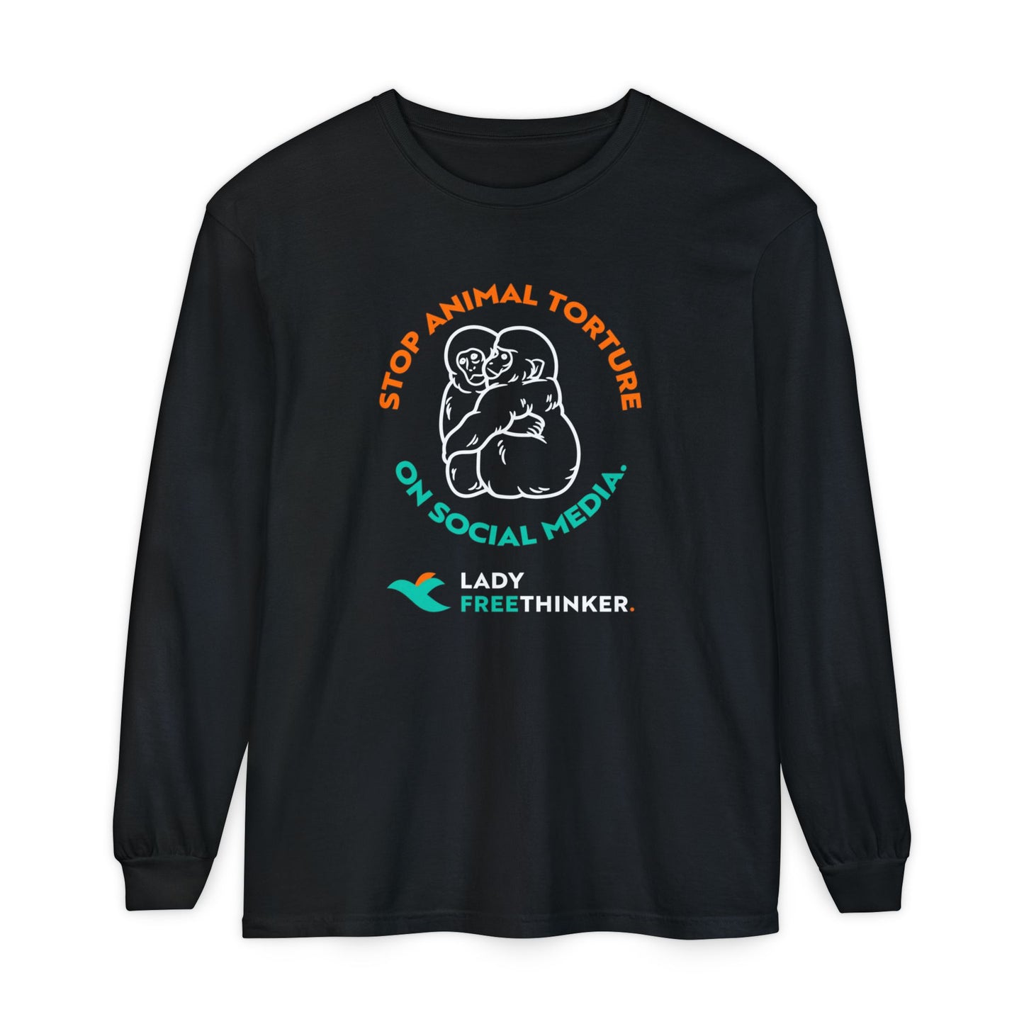 Stop Animal Torture Long Sleeve Shirt