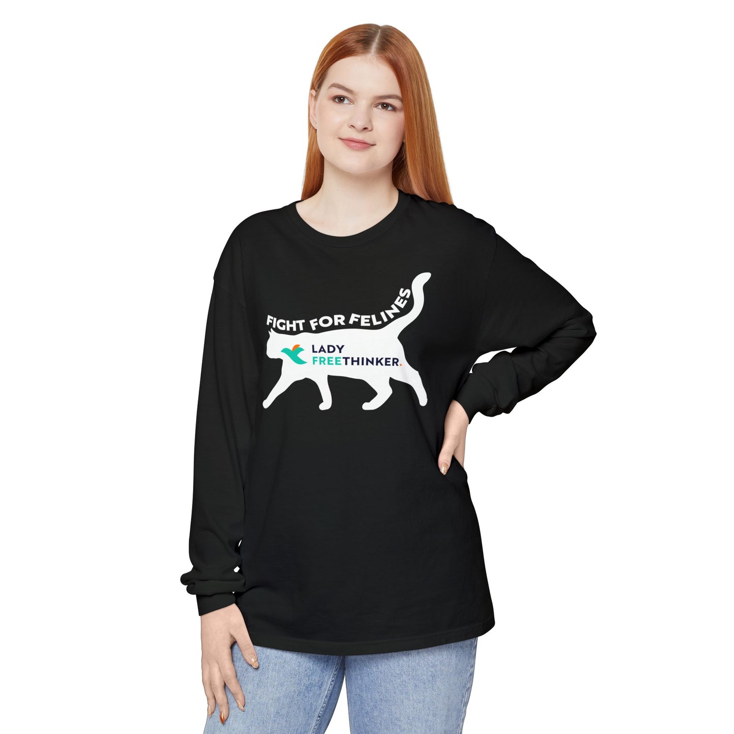 Fight For Felines Long Sleeve T-Shirt